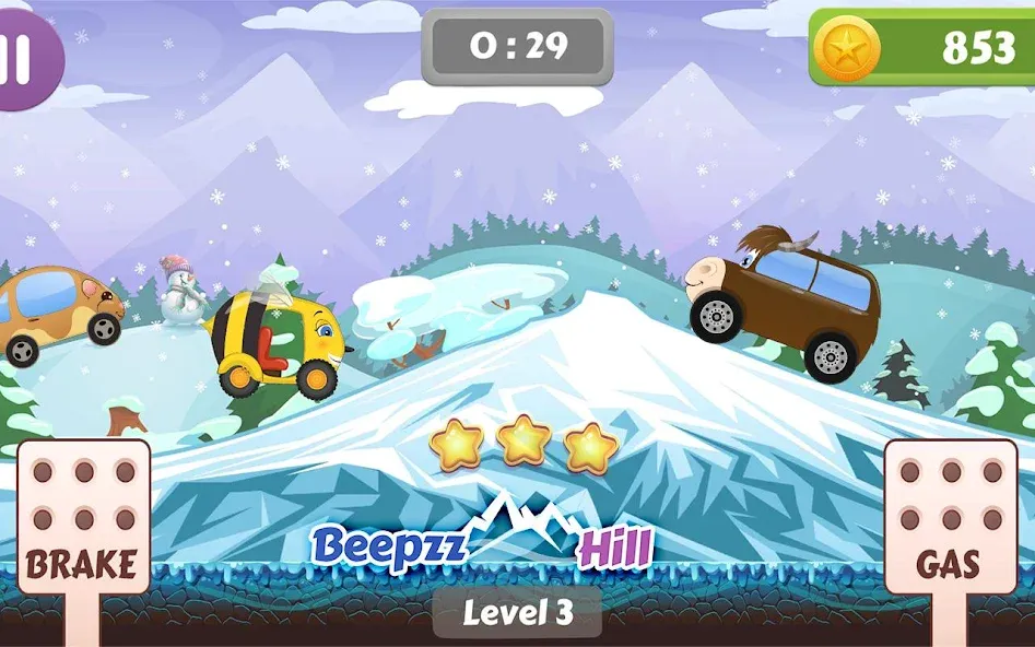 Скачать Car Racing game for toddlers взлом на бесконечные деньги + мод меню screen 5