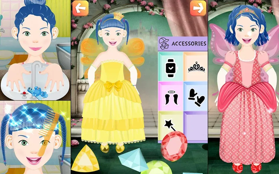 Скачать Dress Up game for girls взлом на бесконечные деньги + мод меню screen 2