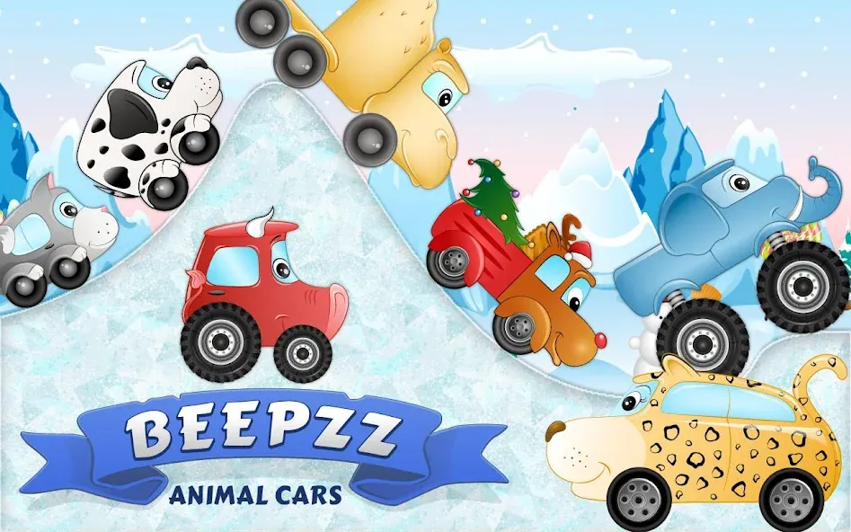 Скачать Kids Car Racing game – Beepzz взлом на бесконечные деньги + мод меню screen 1