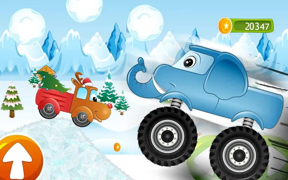 Скачать Kids Car Racing game – Beepzz взлом на бесконечные деньги + мод меню screen 5