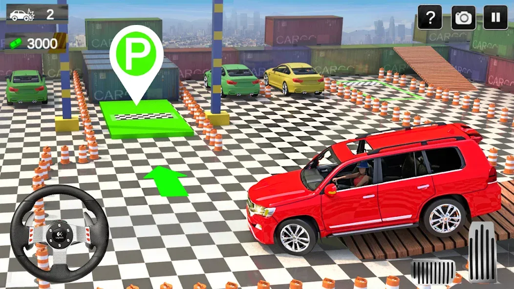 Скачать Epic Car Games: Car Parking 3d взлом на бесконечные деньги + мод меню screen 2