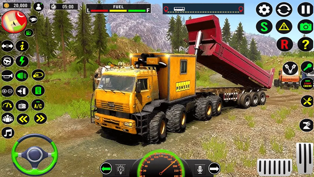 Скачать Indian Truck Heavy Cargo Duty взлом на бесконечные деньги + мод меню screen 3