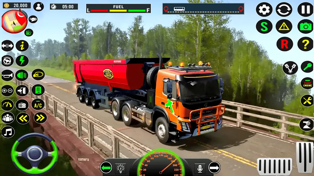 Скачать Indian Truck Heavy Cargo Duty взлом на бесконечные деньги + мод меню screen 4