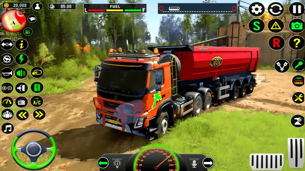 Скачать Indian Truck Heavy Cargo Duty взлом на бесконечные деньги + мод меню screen 5