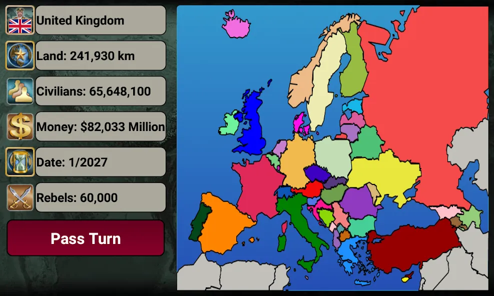 Скачать Europe Empire взлом на бесконечные деньги + мод меню screen 2