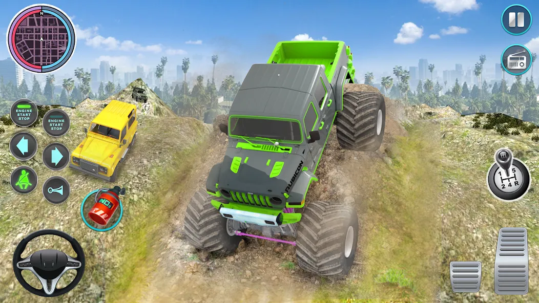 Скачать Monster Truck Off Road Racing взлом на бесконечные деньги + мод меню screen 2