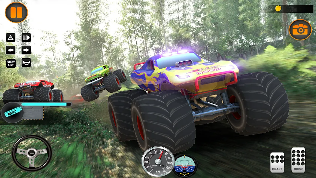 Скачать Monster Truck Off Road Racing взлом на бесконечные деньги + мод меню screen 5