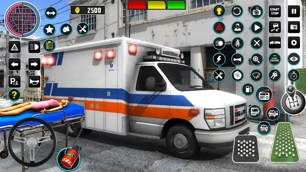 Скачать Heli Ambulance Simulator Game взлом на бесконечные деньги + мод меню screen 3