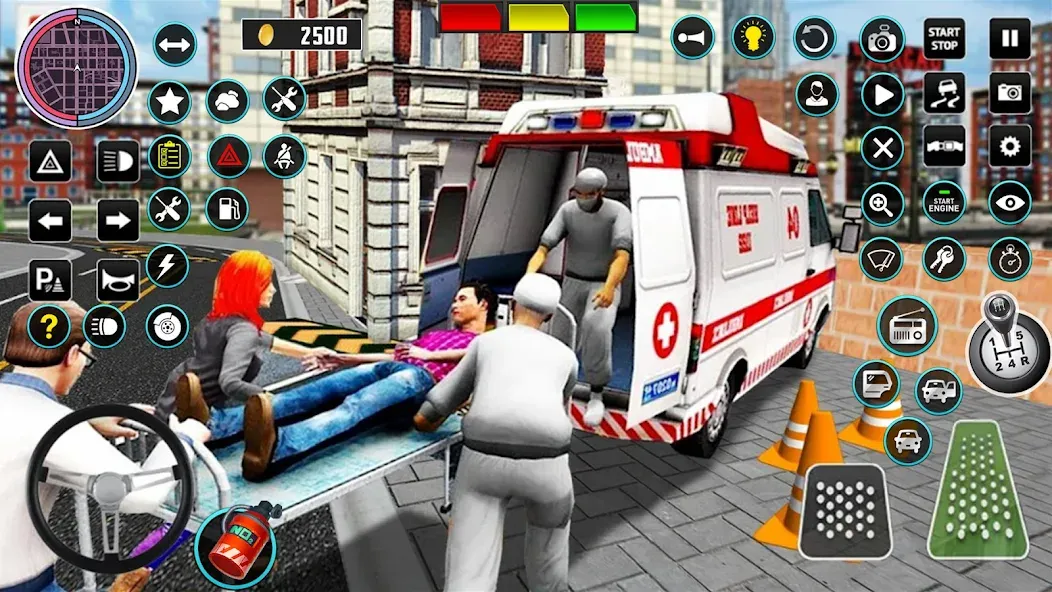 Скачать Heli Ambulance Simulator Game взлом на бесконечные деньги + мод меню screen 5