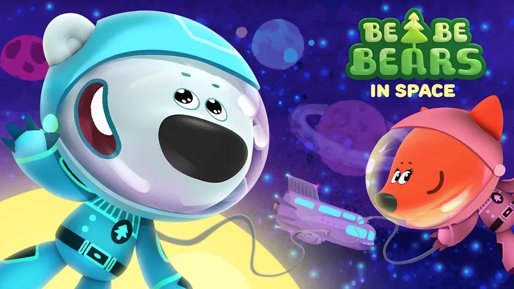 Скачать Be-be-bears in space взлом на бесконечные деньги + мод меню screen 1