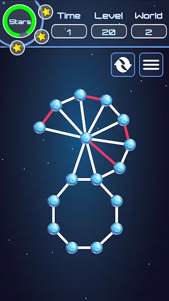 Скачать Connect The Dots (Коннект зе Дотс) взлом на бесконечные деньги + мод меню screen 4