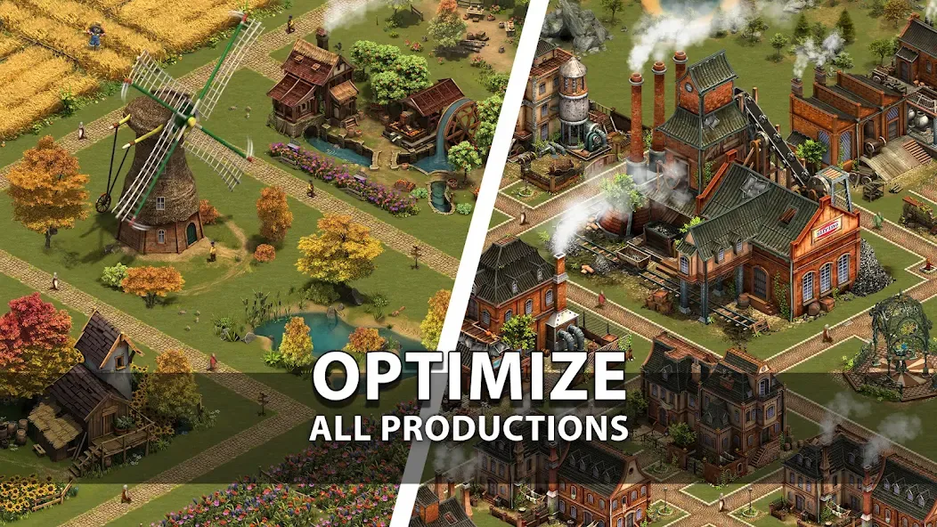 Скачать Forge of Empires: Build a City (Фордж оф Эмпайрс) взлом на бесконечные деньги + мод меню screen 3