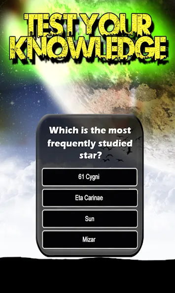 Скачать Astronomy Trivia Universe Quiz (Астрономическая викторина Вселенной) взлом на бесконечные деньги + мод меню screen 2