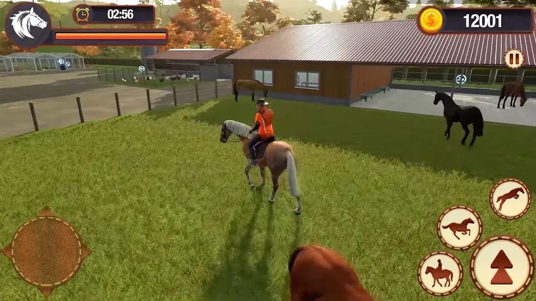 Скачать My Horse Herd Care Simulator (Мой симулятор ухода за стадом лошадей) взлом на бесконечные деньги + мод меню screen 4