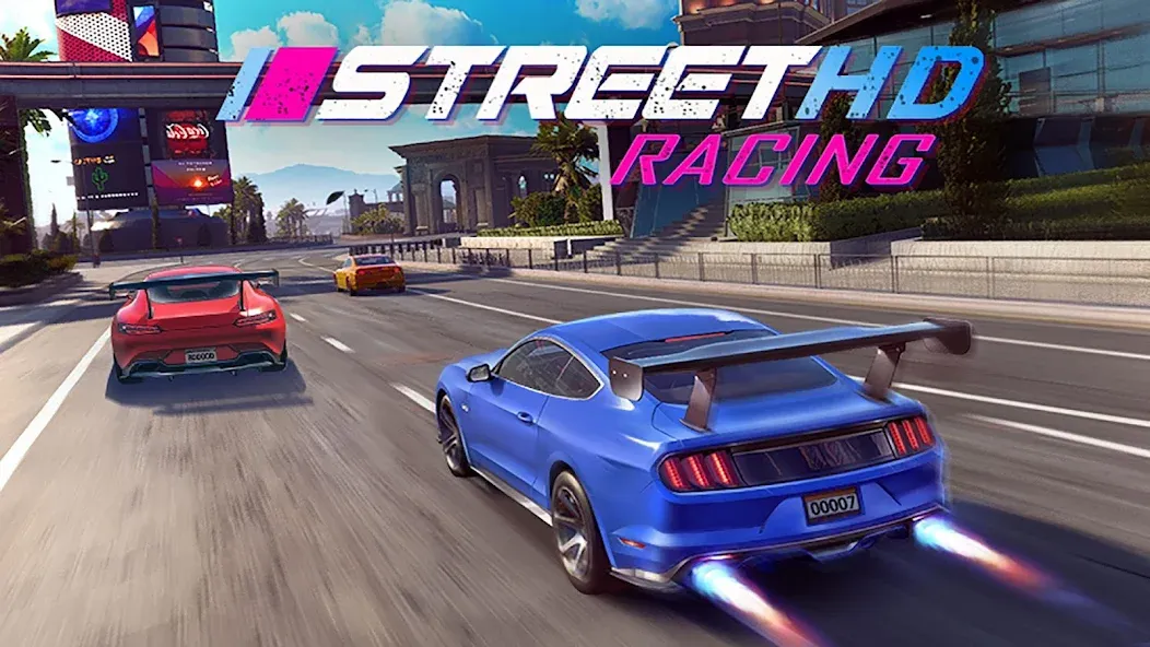 Скачать Street Racing HD (Стрит Рейсинг ХД) взлом на бесконечные деньги + мод меню screen 1