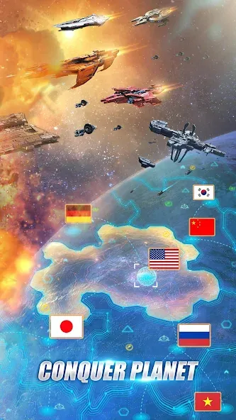 Скачать Galaxy Battleship (Гэлакси Батлшип) взлом на бесконечные деньги + мод меню screen 4