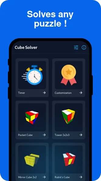 Скачать Cube Solver (Кьюб Солвер) взлом на бесконечные деньги + мод меню screen 1