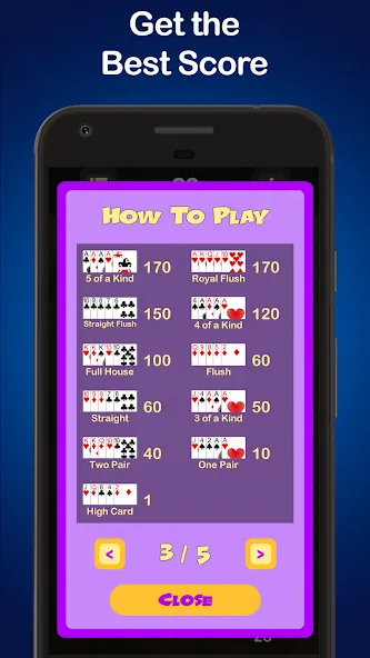 Скачать Puzzle Poker Joker's Wild взлом на бесконечные деньги + мод меню screen 5