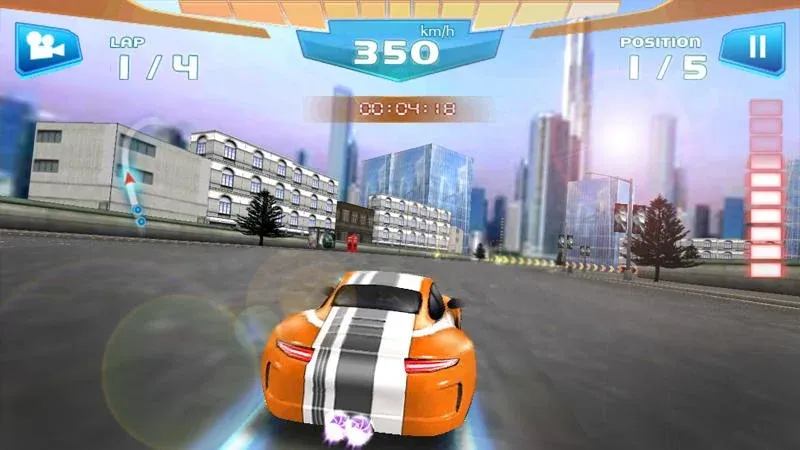 Скачать Fast Racing 3D взлом на бесконечные деньги + мод меню screen 3