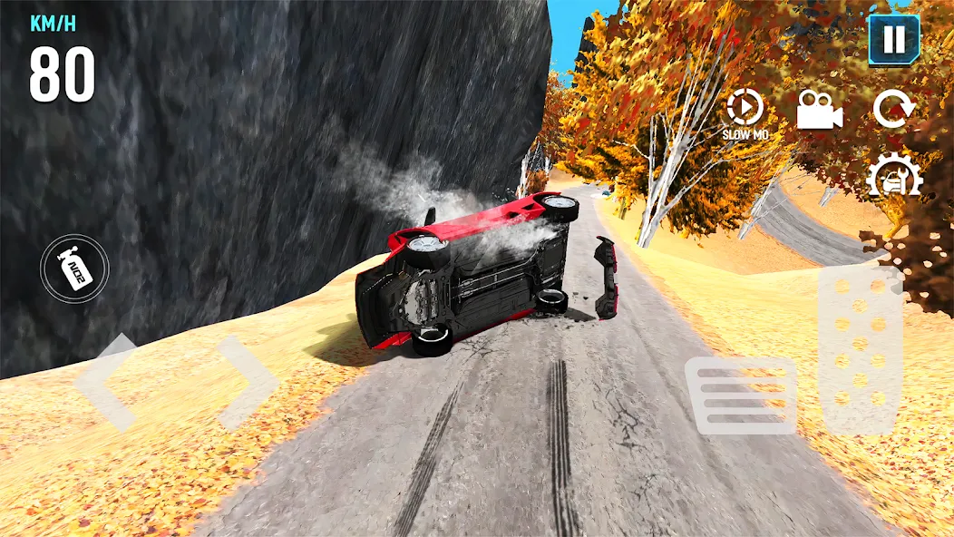 Скачать Mega Car Crash Simulator (Мега Кар Краш Симулятор) взлом на бесконечные деньги + мод меню screen 3