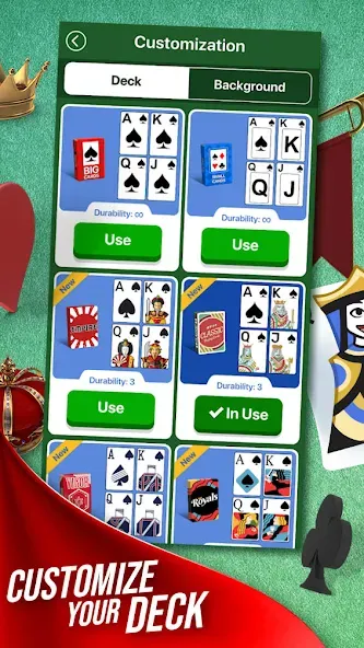 Скачать Solitaire + Card Game by Zynga взлом на бесконечные деньги + мод меню screen 4