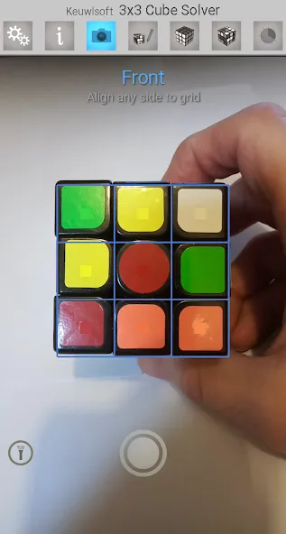 Скачать 3×3 Cube Solver (х3 кубик решатель) взлом на бесконечные деньги + мод меню screen 2