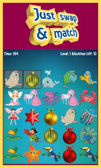 Скачать Sweet Match 3 Puzzle Game взлом на бесконечные деньги + мод меню screen 1