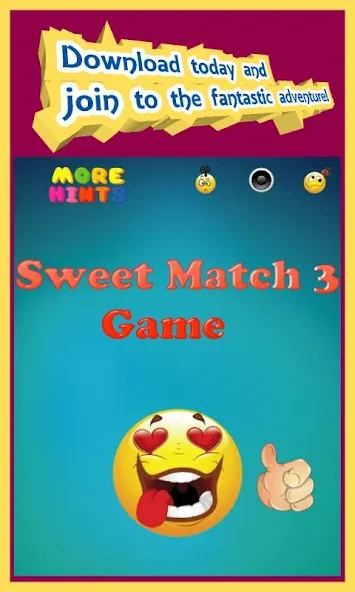 Скачать Sweet Match 3 Puzzle Game взлом на бесконечные деньги + мод меню screen 4