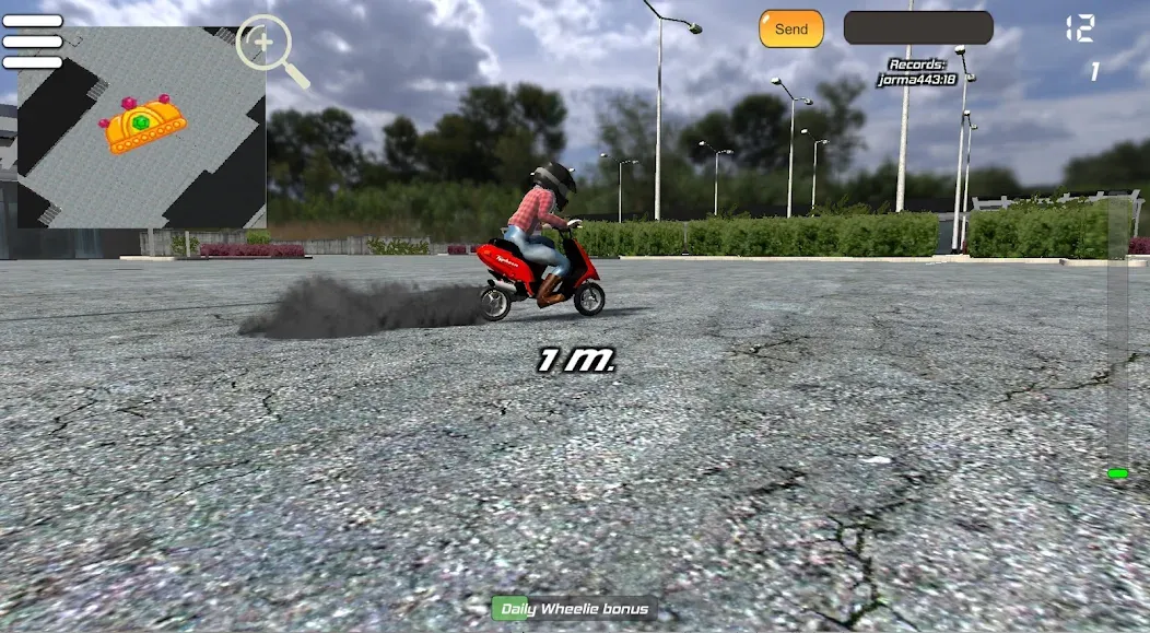 Скачать Wheelie King 5 (Уили Кинг 5) взлом на бесконечные деньги + мод меню screen 4