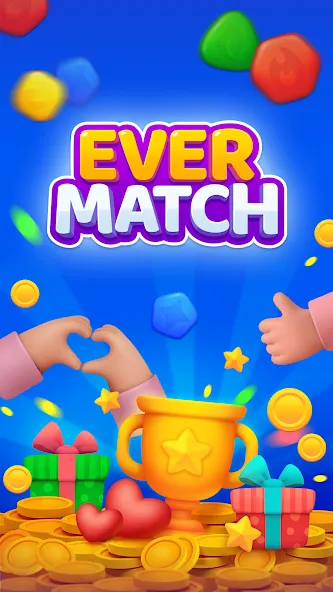 Скачать EverMatch 3 Game (ЭверМатч 3 Игра) взлом на бесконечные деньги + мод меню screen 1