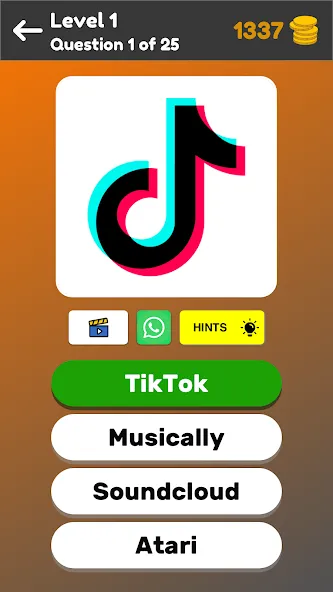 Скачать Logo Game: Multiple Choice взлом на бесконечные деньги + мод меню screen 1