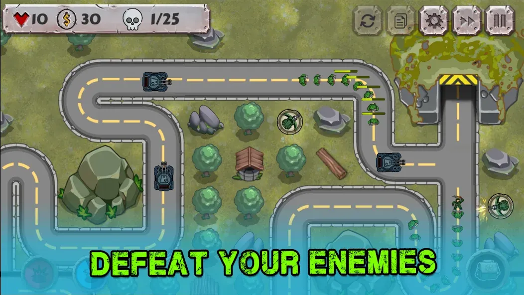 Скачать Battle Strategy: Tower Defense взлом на бесконечные деньги + мод меню screen 4