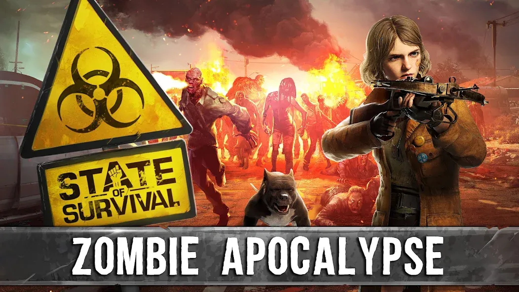 Скачать State of Survival:Outbreak (Стейт оф Сурвайвал) взлом на бесконечные деньги + мод меню screen 2