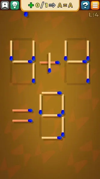 Скачать Matches Puzzle Game взлом на бесконечные деньги + мод меню screen 4