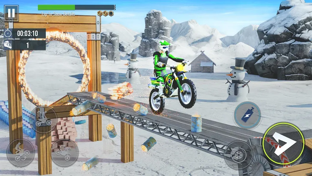 Скачать Bike Stunt : Motorcycle Game взлом на бесконечные деньги + мод меню screen 4