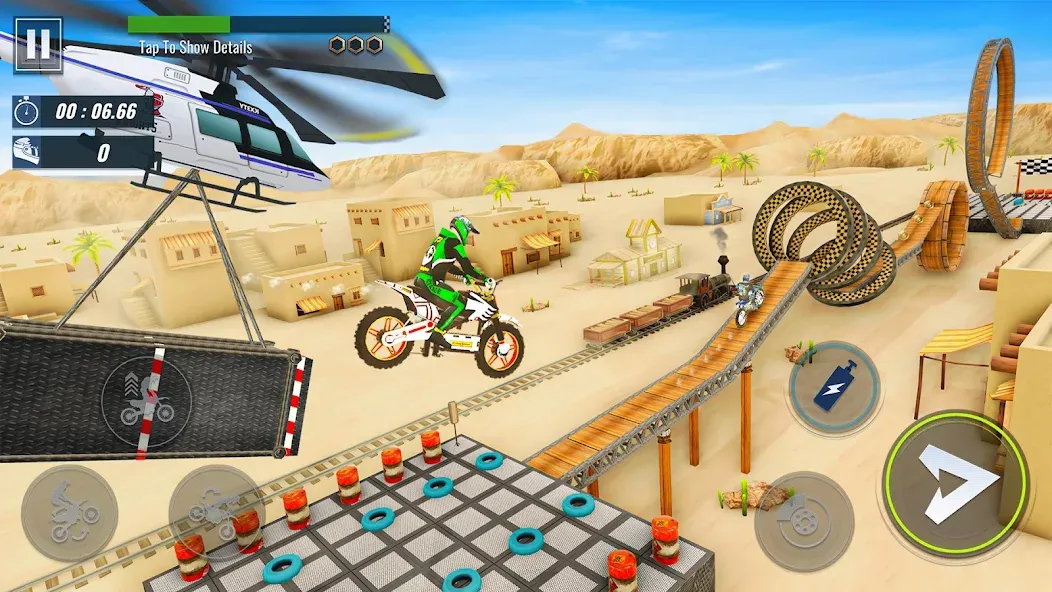 Скачать Bike Stunt : Motorcycle Game взлом на бесконечные деньги + мод меню screen 5