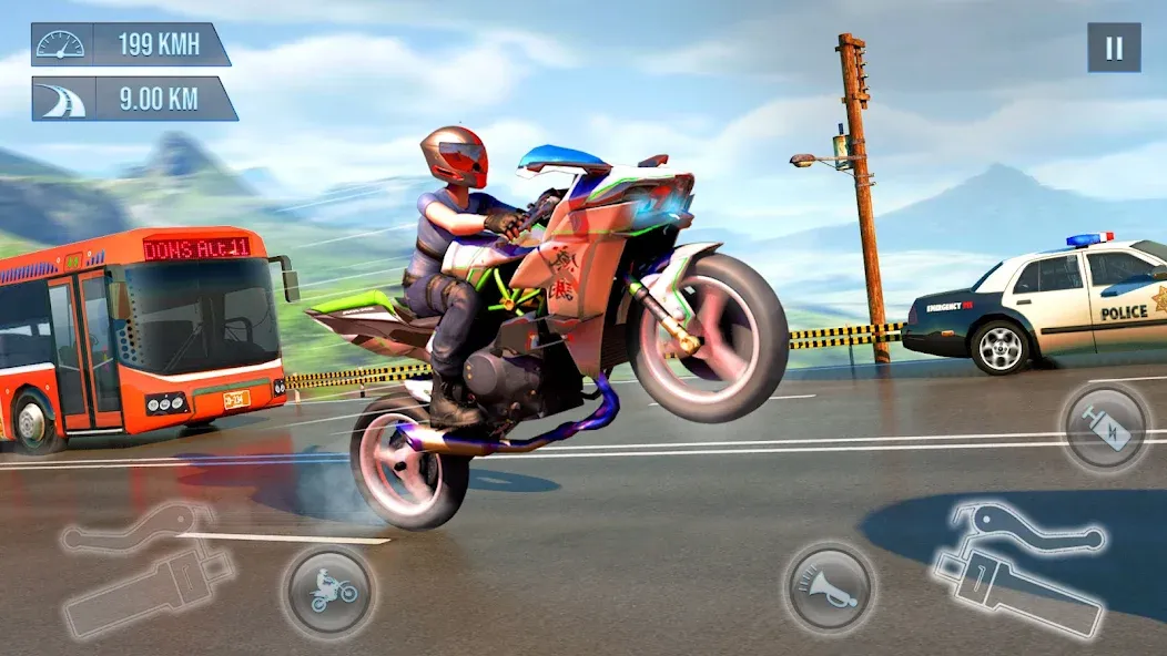 Скачать Moto World Tour: Bike Racing взлом на бесконечные деньги + мод меню screen 2