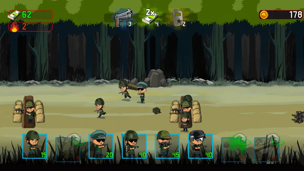 Скачать Army War: Military Troop Games взлом на бесконечные деньги + мод меню screen 3