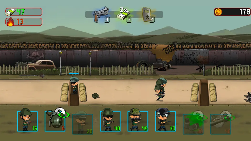 Скачать Army War: Military Troop Games взлом на бесконечные деньги + мод меню screen 5