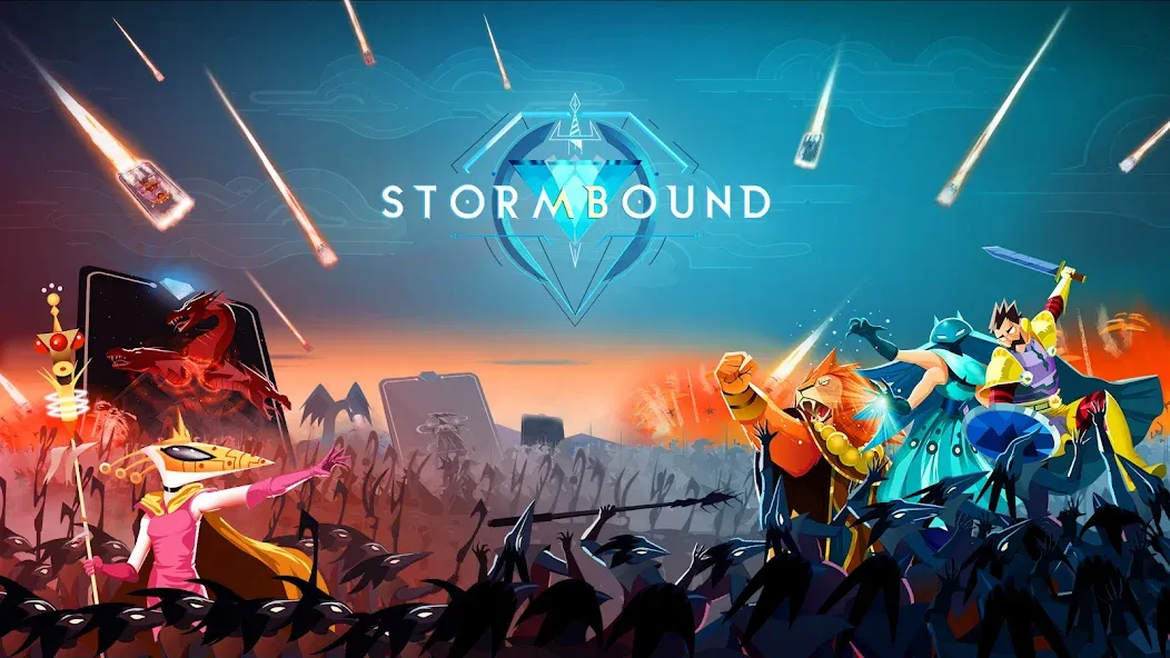 Скачать Stormbound: Kingdom Wars (Стормбаунд) взлом на бесконечные деньги + мод меню screen 1