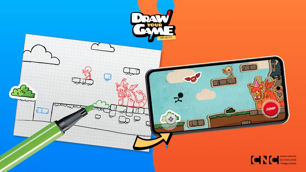 Скачать Draw Your Game Infinite взлом на бесконечные деньги + мод меню screen 1