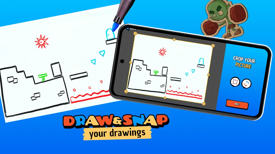 Скачать Draw Your Game Infinite взлом на бесконечные деньги + мод меню screen 2