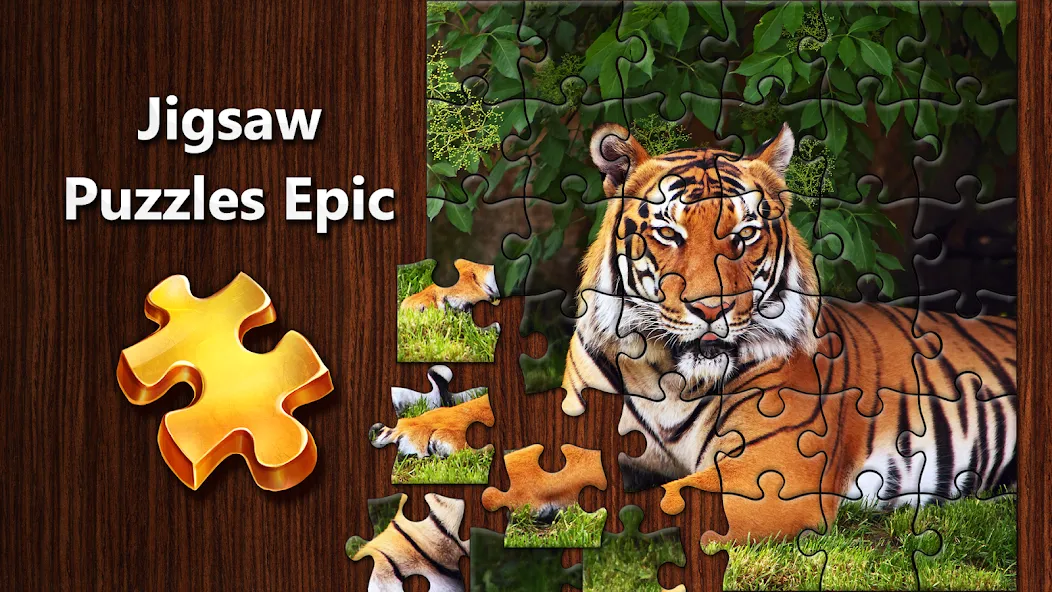 Скачать Jigsaw Puzzles Epic взлом на бесконечные деньги + мод меню screen 1