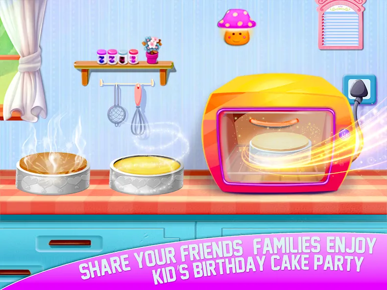 Скачать Cake Maker Sweet Bakery Games взлом на бесконечные деньги + мод меню screen 4