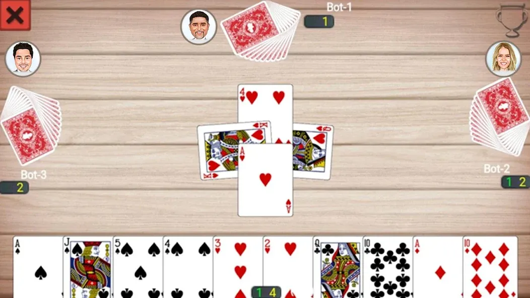 Скачать Callbreak Prince: Card Game (Каллбрейк Принц) взлом на бесконечные деньги + мод меню screen 2