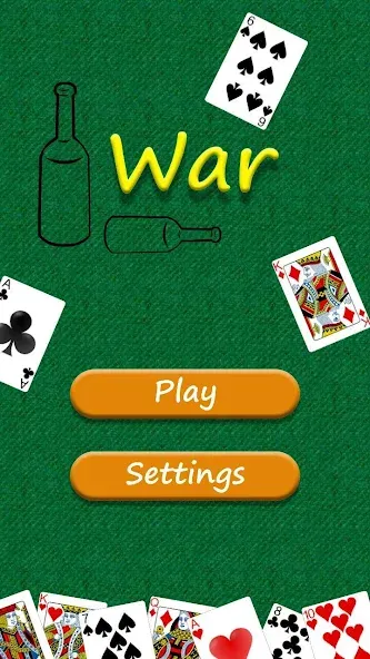 Скачать War — card game взлом на бесконечные деньги + мод меню screen 1