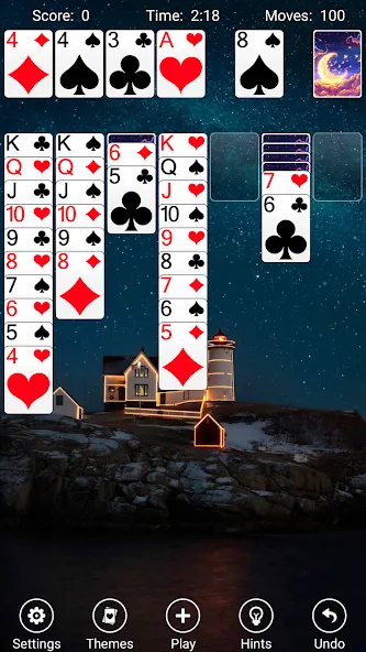 Скачать Solitaire взлом на бесконечные деньги + мод меню screen 2