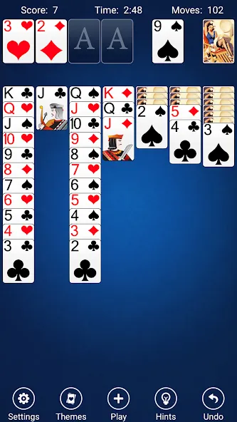 Скачать Solitaire взлом на бесконечные деньги + мод меню screen 3