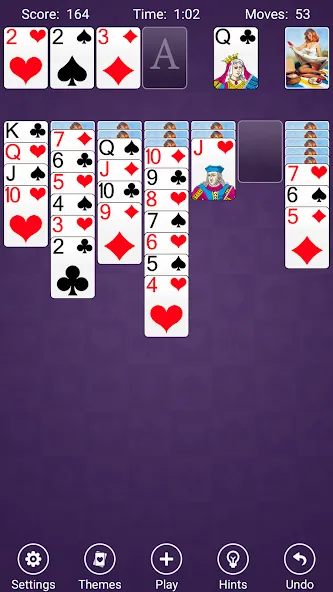 Скачать Solitaire взлом на бесконечные деньги + мод меню screen 4