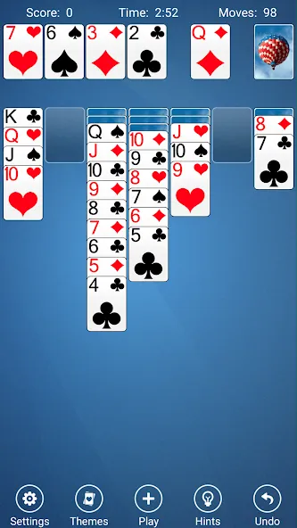 Скачать Solitaire взлом на бесконечные деньги + мод меню screen 5